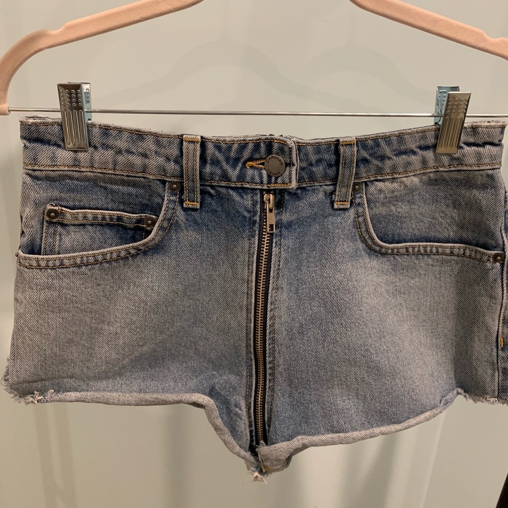 Carmar zip up shorts